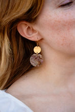 Zoey Mini Earrings Shimmering Taupe