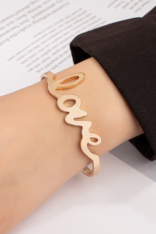 Love Cuff Bracelet