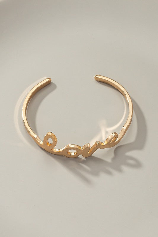 Love Cuff Bracelet