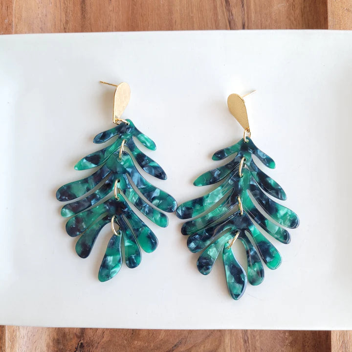 Palm Earrings